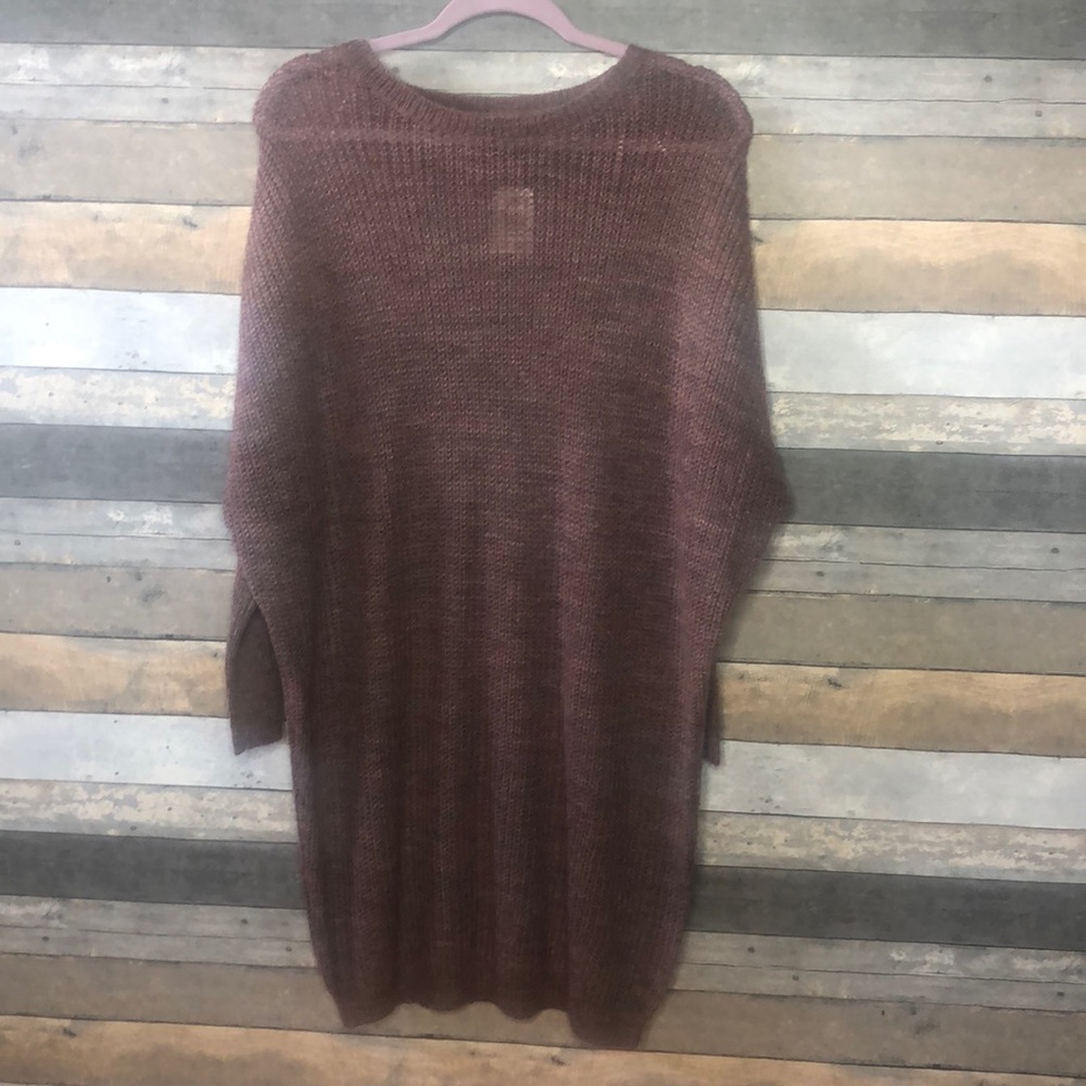 Buckle sweater dress